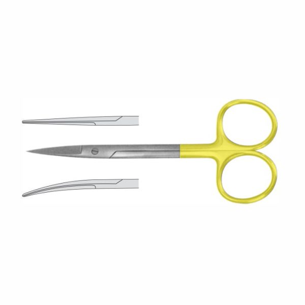 SCISSORS WITH TUNGSTEN CARBIDE INSERTS