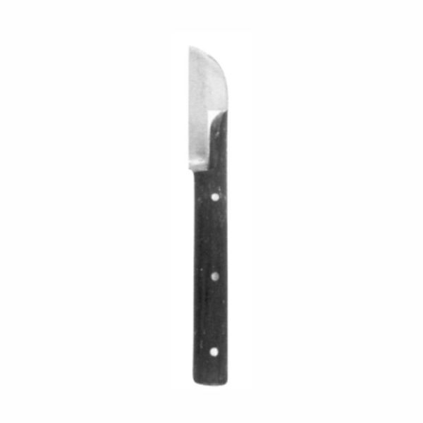 Plaster knives with wooden handle
