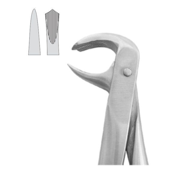 EXTRACTION FOCEPS STANDARD ENGLISH PATTERN