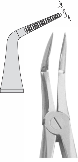 EXTRACTION FOCEPS STANDARD ENGLISH PATTERN